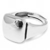 Freesize signet - Silver ring